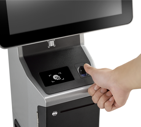 Fingerabdruckmodul implementiert auf TYSSO Kiosk